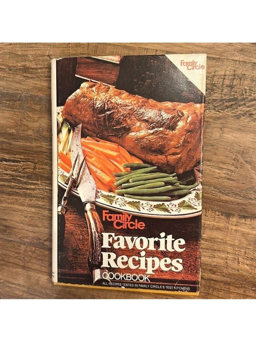 Family Circle - Favorite Recipes Cookbook - Hardback with Paper Book Jacket Vtg